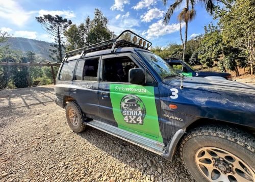 Pajero da agência Serra 4x4