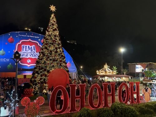 Arvore de Natal Parque Capivari Campos do Jordão