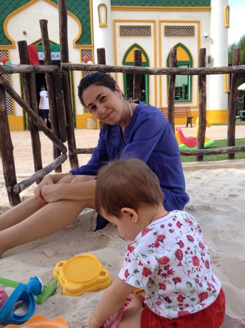 Alice e Catia em Dubai