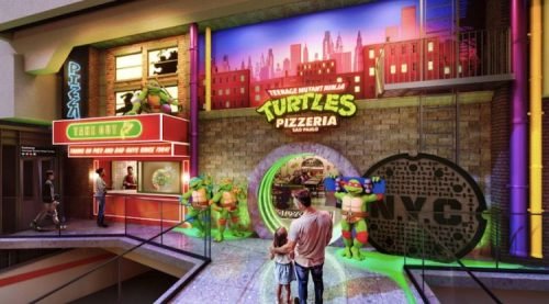 Pizzaria das Tartarugas Ninja avenida Paulista
