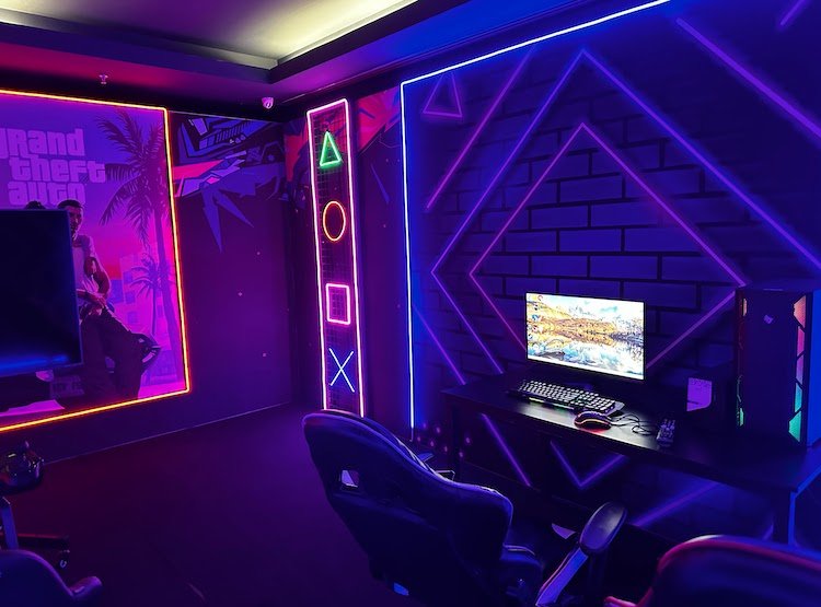 Sala gamer do Pullman Guarulhos